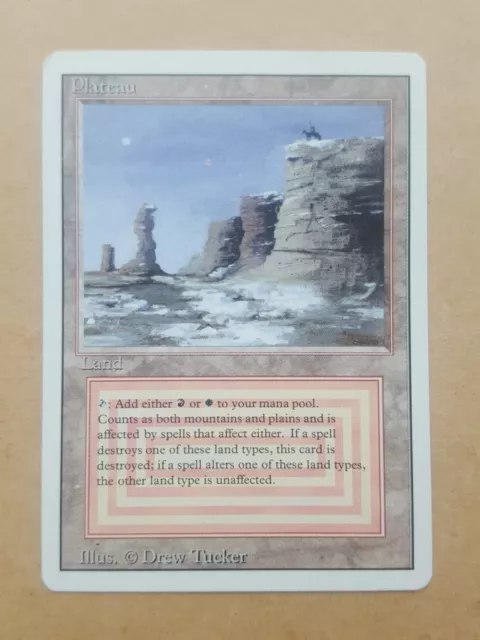 Plateau Revised 3rd Edition MTG Magic the Gathering Cards See Photos