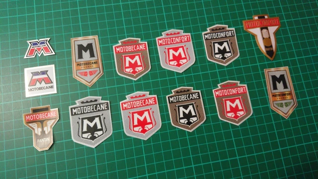 Stickers Plaque Head Badge Motobecane Motoconfort