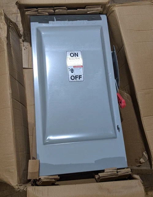 Siemens HNF364 Safety Disconnect Switch 200A 3P 600V 3PH 150HP Heavy Duty NOS