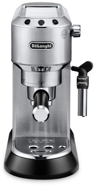 DeLonghi EC 685.M Dedica Style Siebträger Espressomaschine Silber 2
