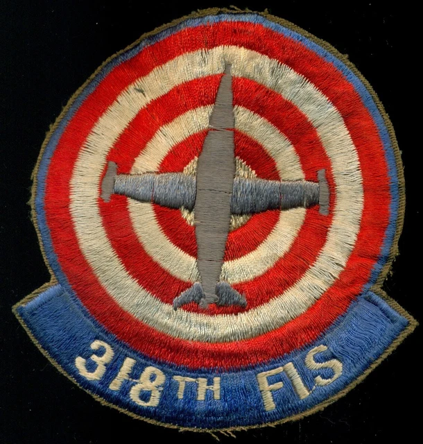 USAF 318th Fighter Interceptor Squadron Patch JB