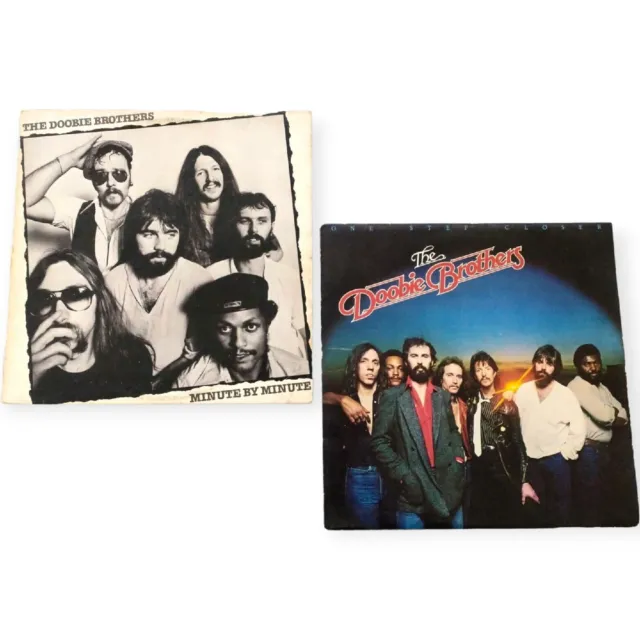 Doobie Brothers LPs: Minute By Minute (1978) + One Step Closer (1980). VG+/EX