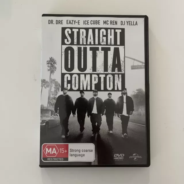 Straight Outta Compton (DVD, 2015) Dr Dre Easy-E Ice Cube