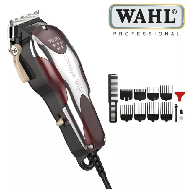 Wahl Professional Corded Magic Clip Hair Clipper With Adjustable Blade 8451-830