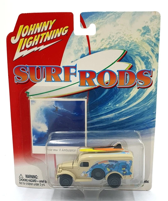 Johnny Lightning 1/64 Scale JLPK022 Surf Rods - Mercury