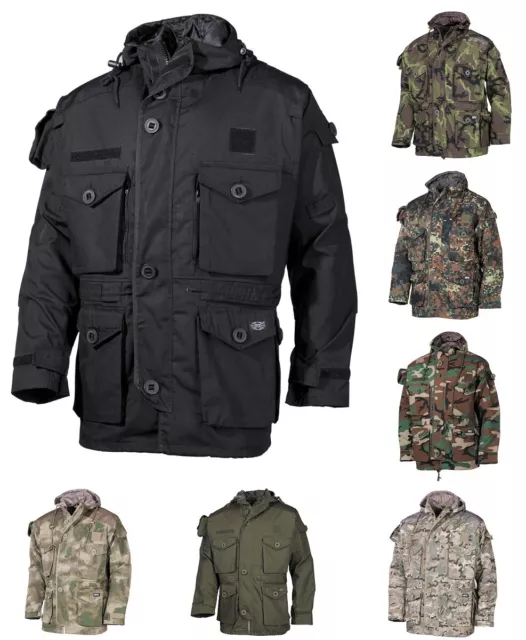 Jacke Smock KSK Einsatzjacke Feldjacke Bundeswehr Outdoor Parka Kommando Rip