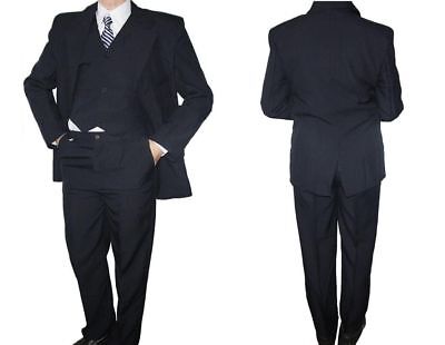 Bambini Ragazzo Pantaloni vestito 5tlg con Blazer Gilet Cravatta Pantaloni Camicia 3