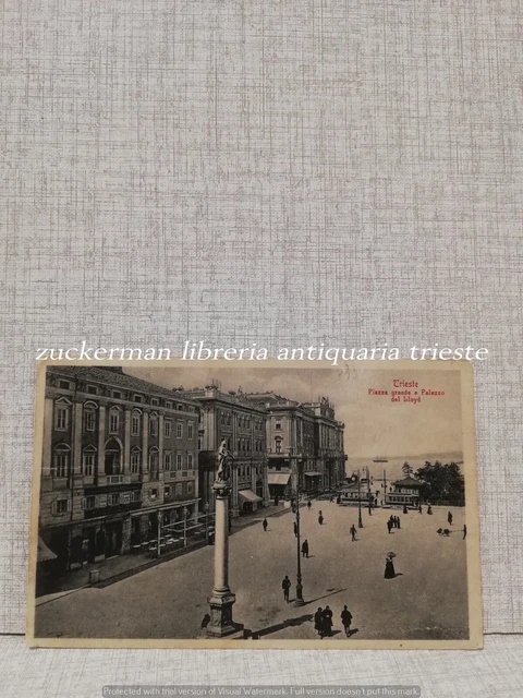 cartolina TRIESTE PIAZZA GRANDE E PALAZZO LLOYD