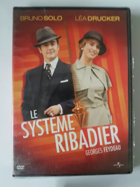 NEUF DVD PIÈCE DE THÉÂTRE LE SYSTEME RIBADIER BRUNO SOLO LEA DRUCKER humour