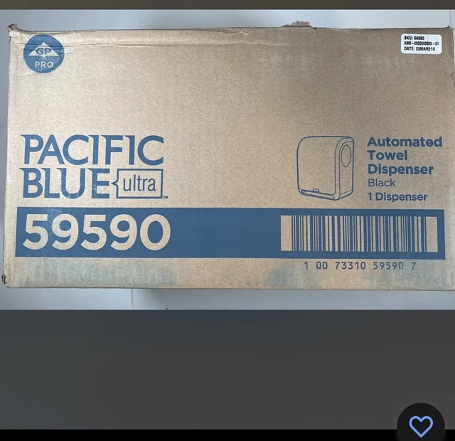 Georgia-Pacific Blue Ultra Automated Paper Towel Dispenser  Black 59590