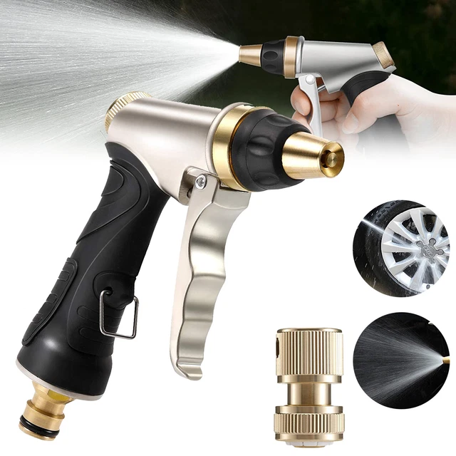 Hochdruck Gartenbrause Spritzpistole Handbrause Spray Sprühpistole Wasserspritze