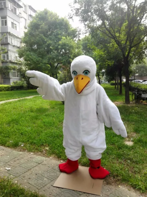 Pigeon Mascot Costume Suit Cosplay Party Game Dress Outfit Advertising Halloween