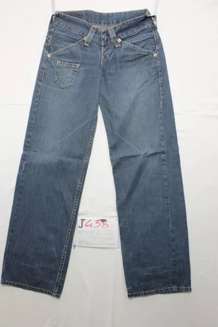 Levi's Lot 1922 Antiform Boyfriend Jeans Utilisé (Cod.J438) Tg.42 W28 L34 Femme