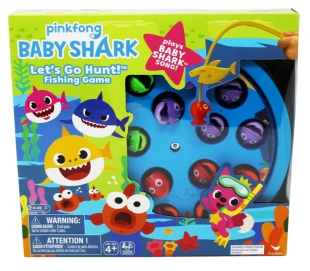 CARDINAL GAMES 6054918 Baby Shark Chunky Wood Children's Kids Sound Puzzle  Toy £12.95 - PicClick UK