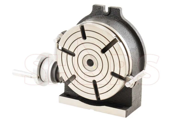 Shars 14" High Quality Horizontal Vertical Rotary Table 4 MT+ Cert. New }