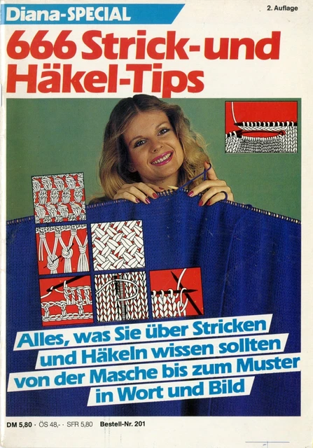 Häkel- & Strickzeitschrift DIana-Special - Best.-Nr. 201 - Strick- und Häkeltips