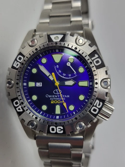Breitling Superocean Heritage II Chronograph B01 44mm, Quadrante Blu Con Contatori Neri, Cinturino In Gomma Nera - 5