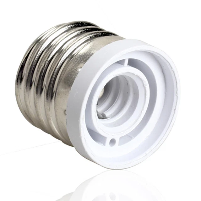 E27 To E12 Bulb Outlet Converters Easy To Install Screw Fireproof Lighting Parts