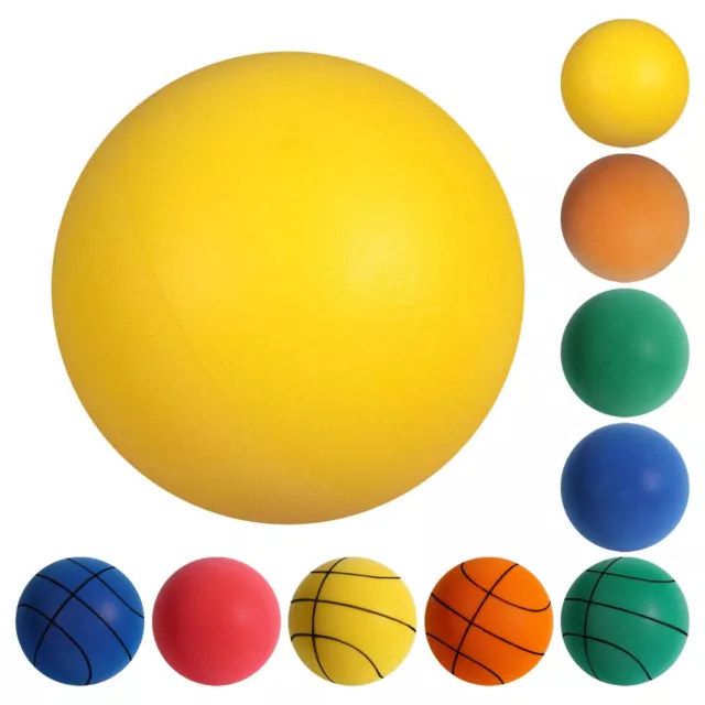Bouncing Mute Ball Indoor Silent Basketball 18/21/24 Cm Soft Ball Sports Toy