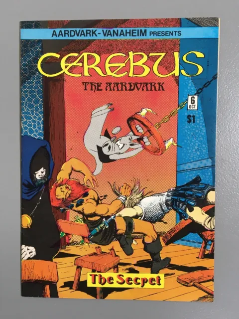 Cerebus the Aardvark #6, 1st Appearance of Jaka, **Signed by Dave Sim**, 9.4