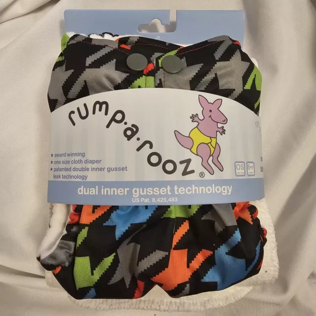 Kanga Care Rumparooz Reusable One Size Pocket Cloth Diaper NIP - Invader