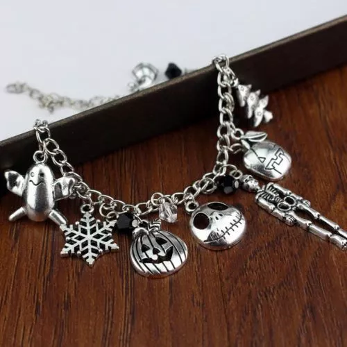 Nightmare Before Christmas Jack Skellington Sally Bracelet