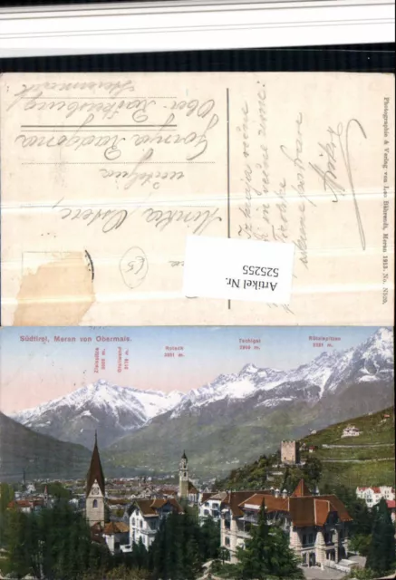 525255,Trentino Bolzano Obermais bei Meran Merano