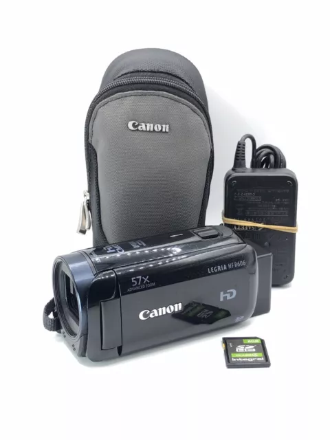 Canon Legria HF R606 FULL HD Digital Camcorder + Accessories
