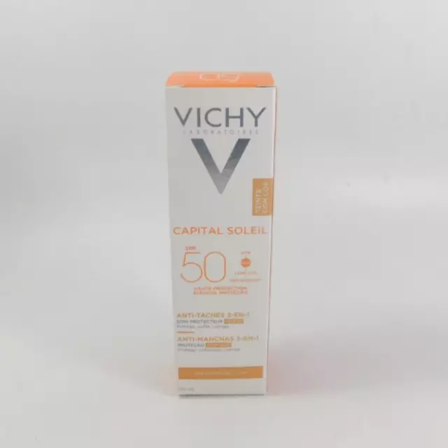 VICHY Capital Soleil SPF50 ANTIMANCHAS 3 EN 1 50 ml *NUEVO EN CAJA* 2