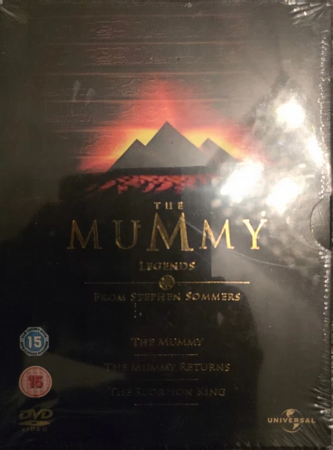 THE MUMMY LEGENDS: The Mummy/The Mummy Returns/The Scorpion King DVD ...