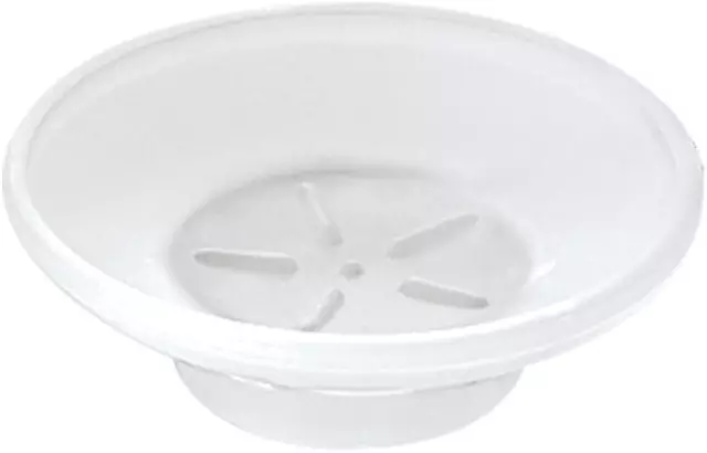 Kapitan Glass Soap Dish Replacement, Round, Frosted, Matt Glass