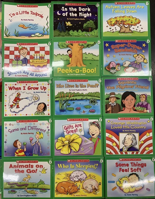 CHILDRENS BOOKS LOT 15 Level D Easy Readers Learn to Read Guided