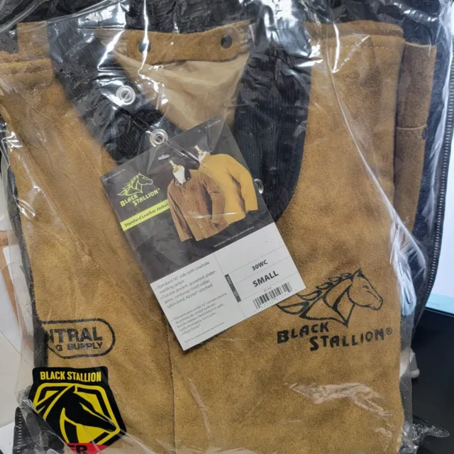 Revco Black Stallion Split Cowhide 30" Welding Jacket 30WC Size Small