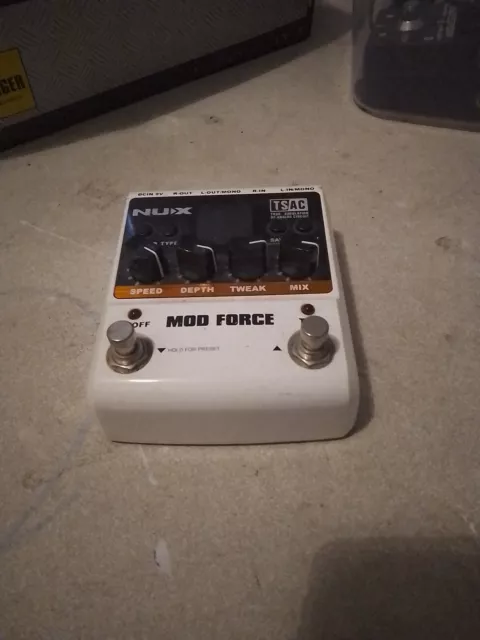 Nux Mod Force Multi Modulation Effects Pedal