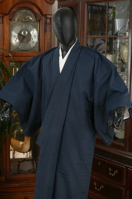 Dear Vanilla Japanese Kimono Men's Robe Gown Authentic Japan Vintage 2