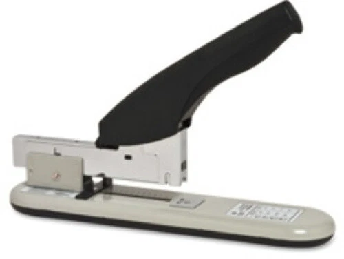 Business Source Heavy Duty Stapler 100 Sheet Capacity Putty Brown BSN62826