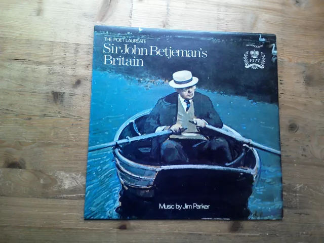 The Poet Laureate Sir John Betjeman's Britain VG Vinyl LP Record Album CAS 1130