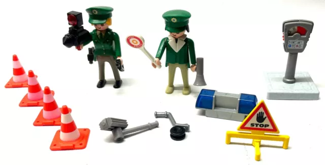 Playmobil Konvolut * Polizei * Radarkontrolle / Verkehrskontrolle