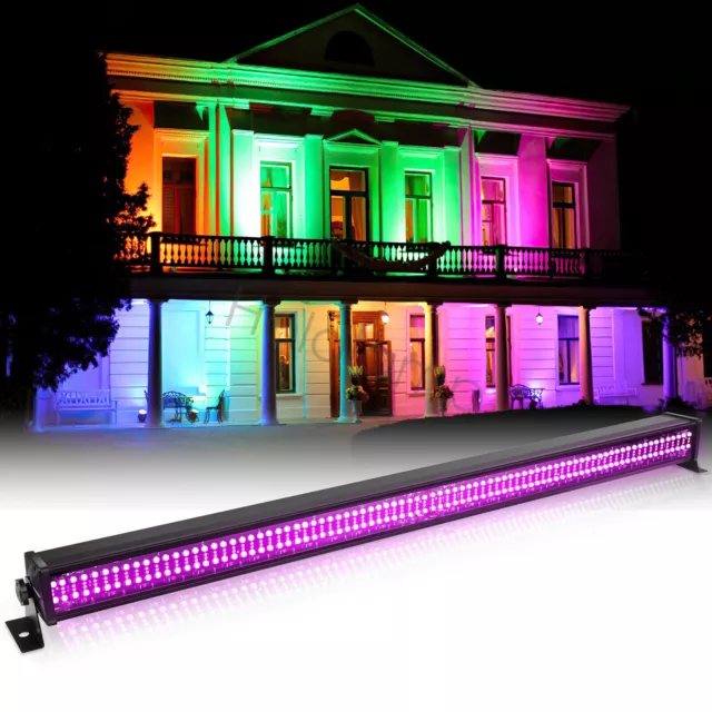 168W 336LED Stage Lighting Bar RGB DMX For Night Club Wall Washer Party Disco