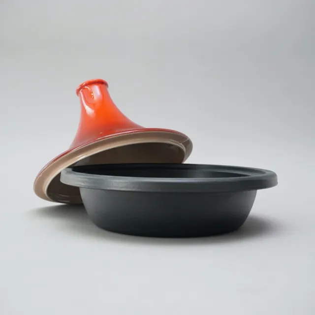 Le Creuset Tajine Ø 27 CM Rouge Cerise Jamais Utilisé Sans Emballage D'Origine