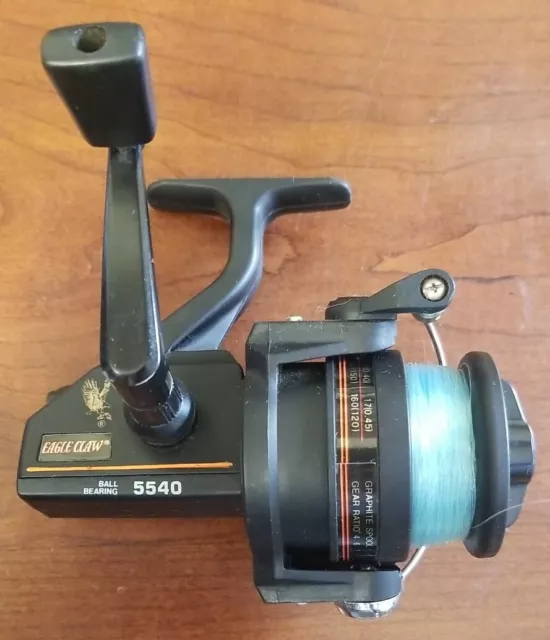 EAGLE CLAW 1000 Spinning Spin Fishing Reel Bass Trout Panfish Ice