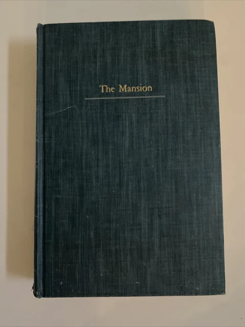 THE MANSION William Faulkner First Edition 2nd Printing,  HC