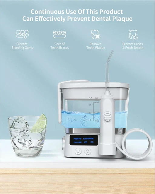 AUPO Water Flossers, Hand Held Water Flossers for Teeth, Rechargeable Electric D