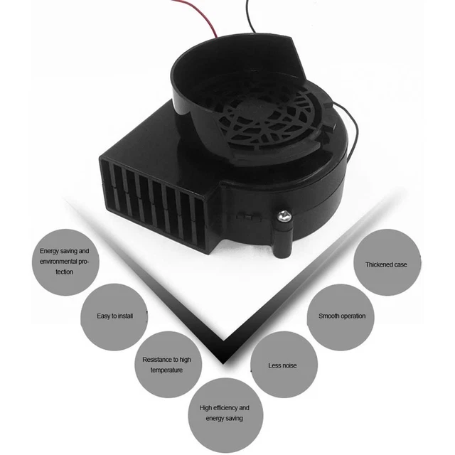 2V 1.5A Souffleuse Lüftergebläse Moteur Avec 3 Leds Lig 1 Lot pour Jardin Cour