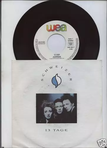 7 " Single - 1987  -  Schweizer  - 13 Tage .