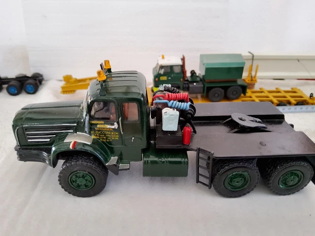1/43 COFFRET KIT Resine Olivier Boul Camion Berliet Gbo ( X 3 Camions