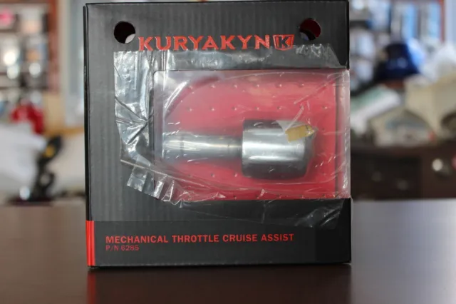 Kuryakyn Bar-End Mechanical Throttle Cruise Control Assist 1" or 7/8" Bars 6285