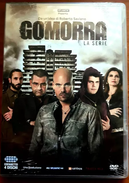 Cofanetto Gomorra di 4 Dvd Prima Stagione, serie completa (Nuovo)