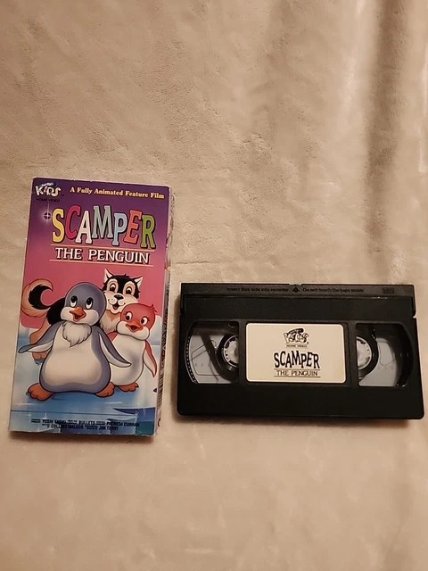 SCAMPER THE PENGUIN (VHS Tape 1989) Just For Kids Home Video £10.62 ...