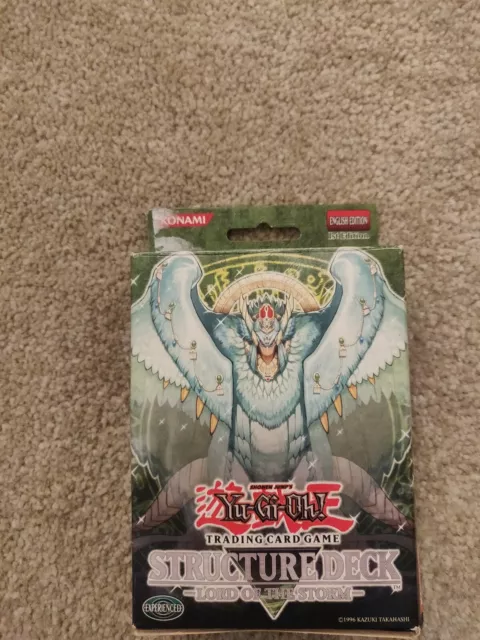 Yugioh Structure Deck Lord Of The Storm Complete Set 1st Edition NMint Condition